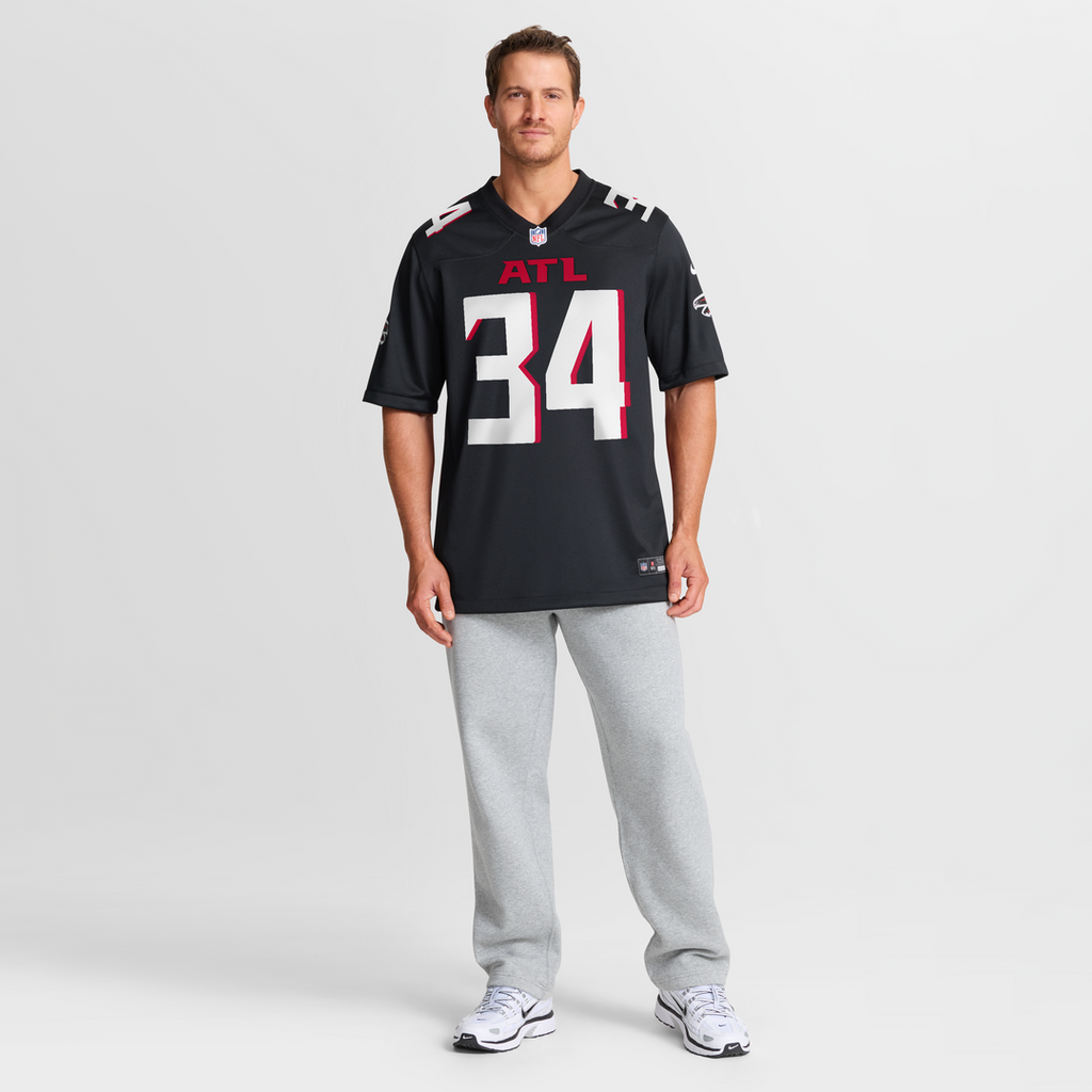 Atlanta Falcons Ray Buchanan Nike Black Retired Player Game Jersey
