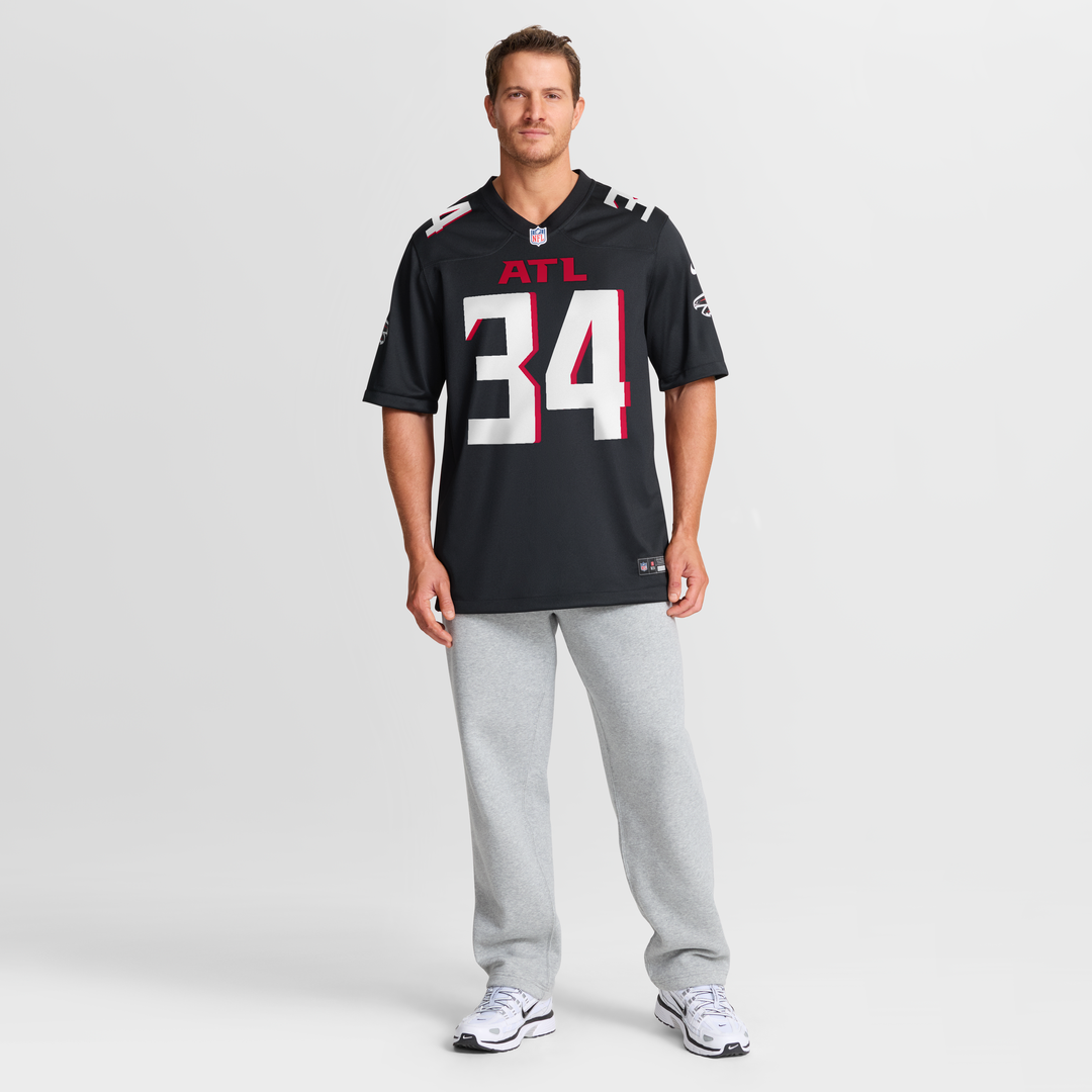 Atlanta Falcons Ray Buchanan Nike Black Retired Player Game Jersey