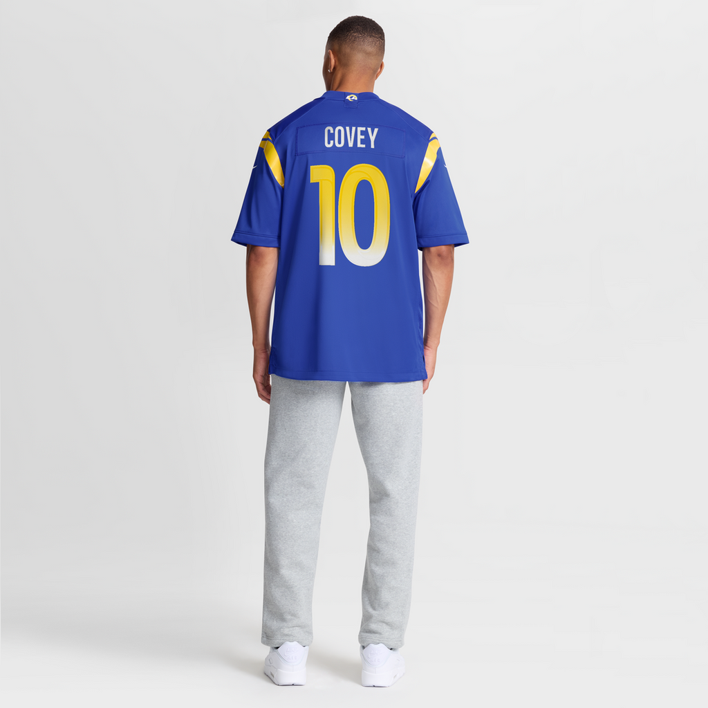 Los Angeles Rams Britain Covey Nike Royal Game Jersey