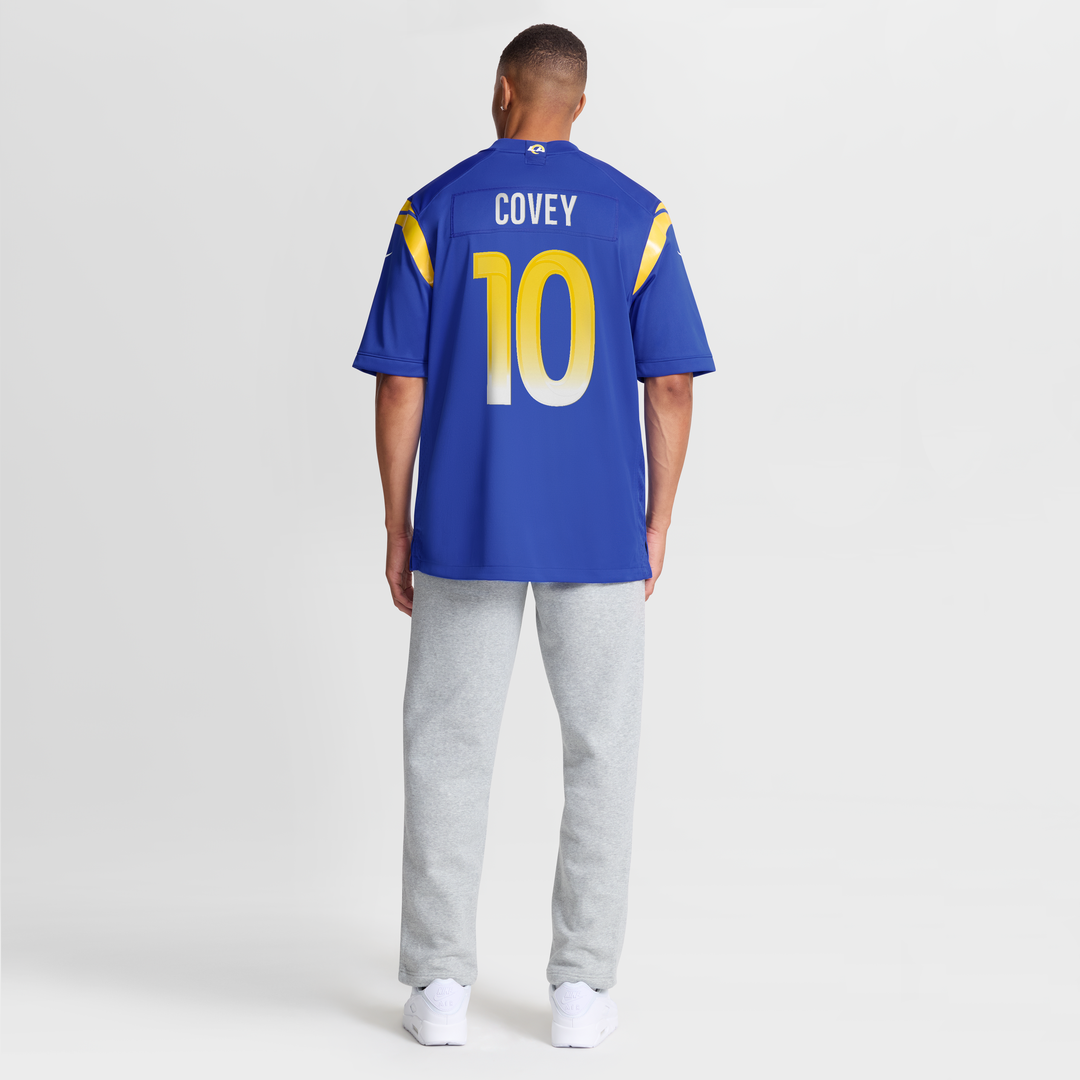 Los Angeles Rams Britain Covey Nike Royal Game Jersey