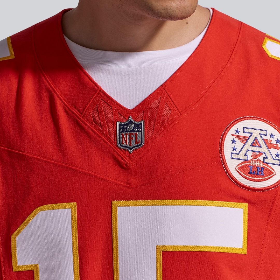 Kansas City Chiefs Patrick Mahomes Nike Red Team Vapor FUSE Elite Jersey