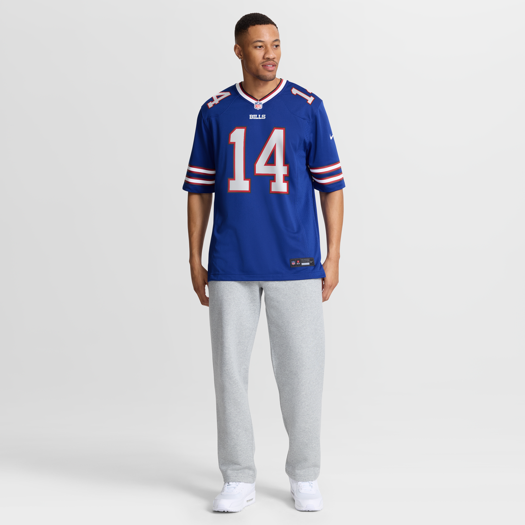 Buffalo Bills Frank Reich Nike Royal Retired Player Game Jersey