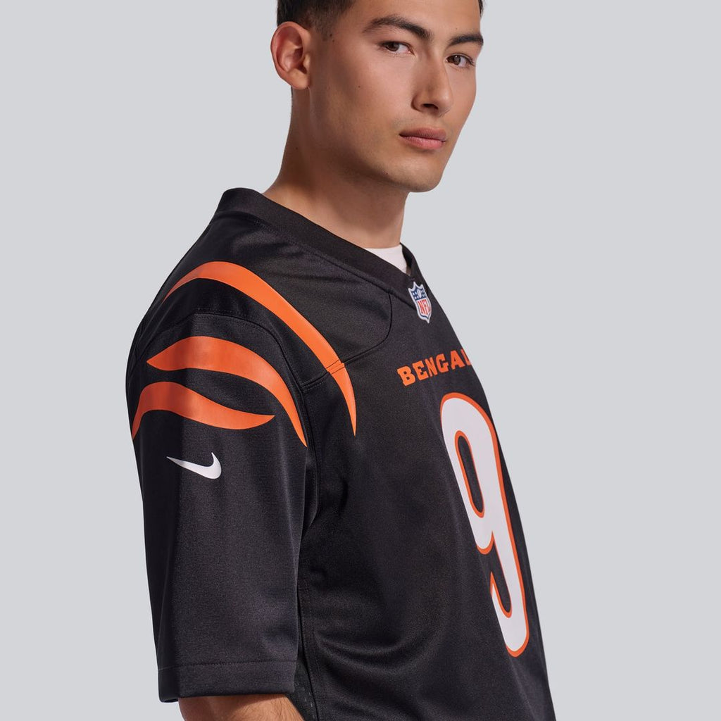 Cincinnati Bengals Joe Burrow Nike Black Game Jersey