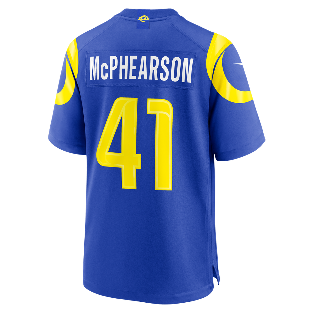 Los Angeles Rams Zech McPhearson Nike Royal Game Jersey