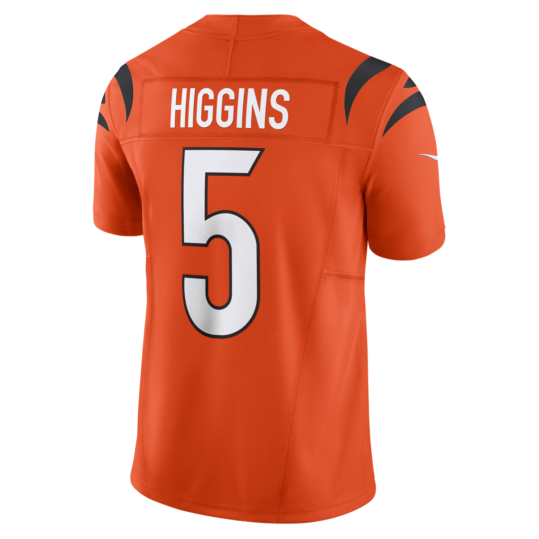 Cincinnati Bengals Tee Higgins Nike Orange Vapor FUSE Limited Jersey