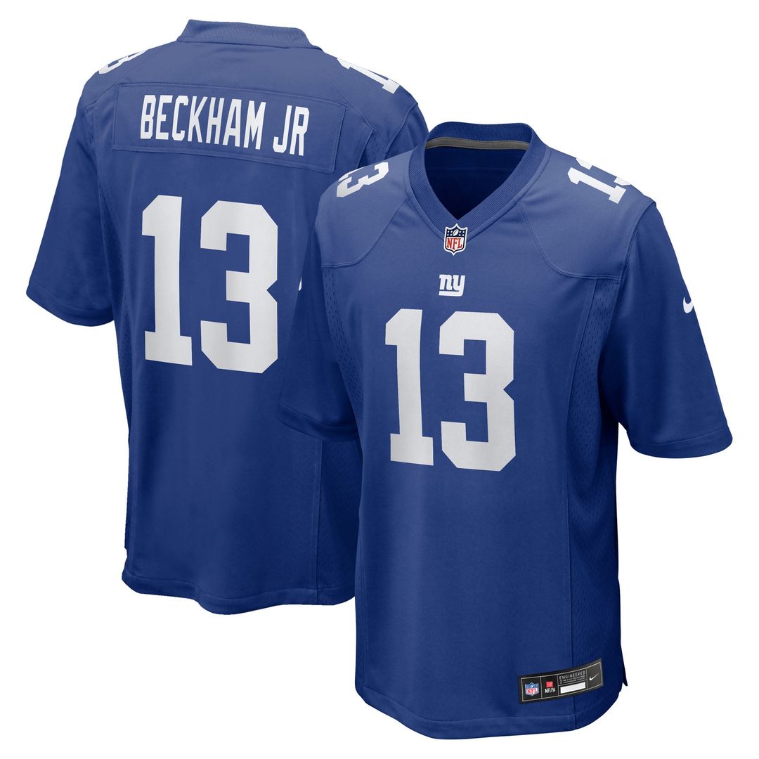 New York Giants Odell Beckham Jr. Nike Royal Game Jersey
