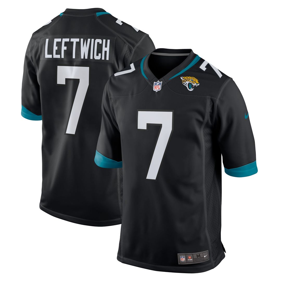 Jacksonville Jaguars Byron Leftwich Nike Teal Retired Game Jersey