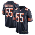 Chicago Bears Dayo Odeyingbo Nike Navy Game Jersey