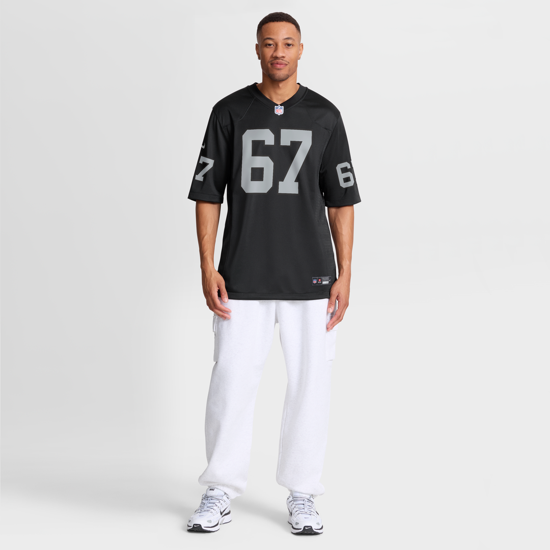 Las Vegas Raiders Will Putnam Nike Black Game Jersey