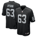Las Vegas Raiders Gene Upshaw Nike Black Retired Player Game Jersey