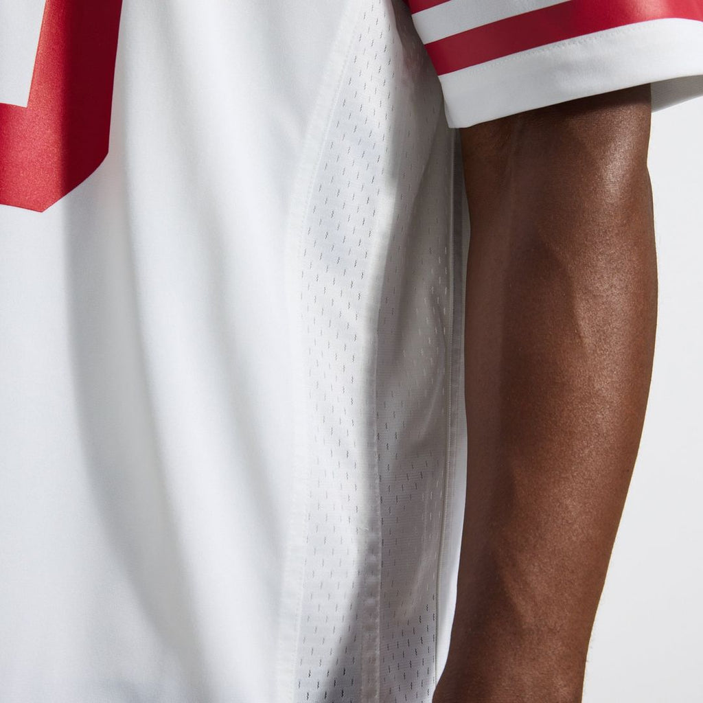 San Francisco 49ers Christian McCaffrey Nike White Game Jersey