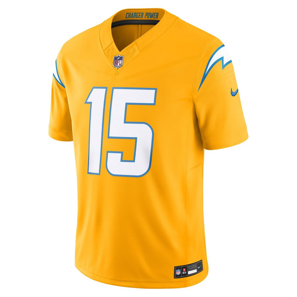 Los Angeles Chargers Ladd McConkey Nike Powder Blue Team Vapor FUSE Limited Jersey