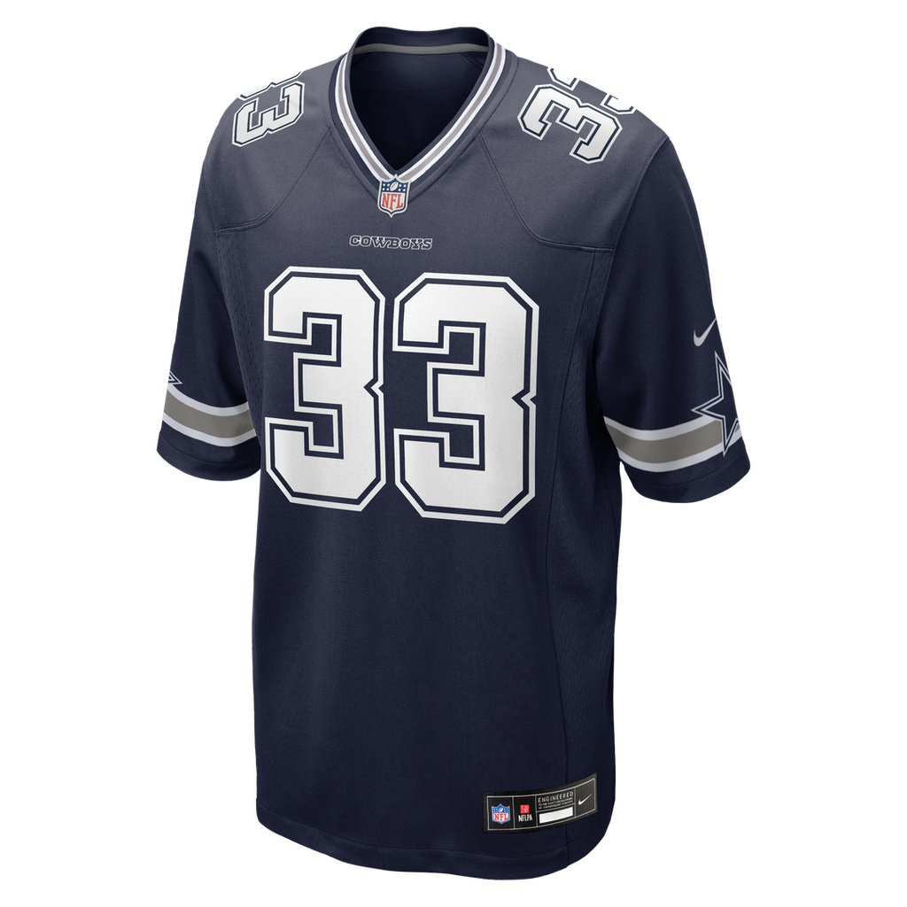 Dallas Cowboys Javonte Williams Nike Navy Game Jersey