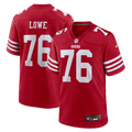 San Francisco 49ers Vederian Lowe Nike Scarlet Game Jersey
