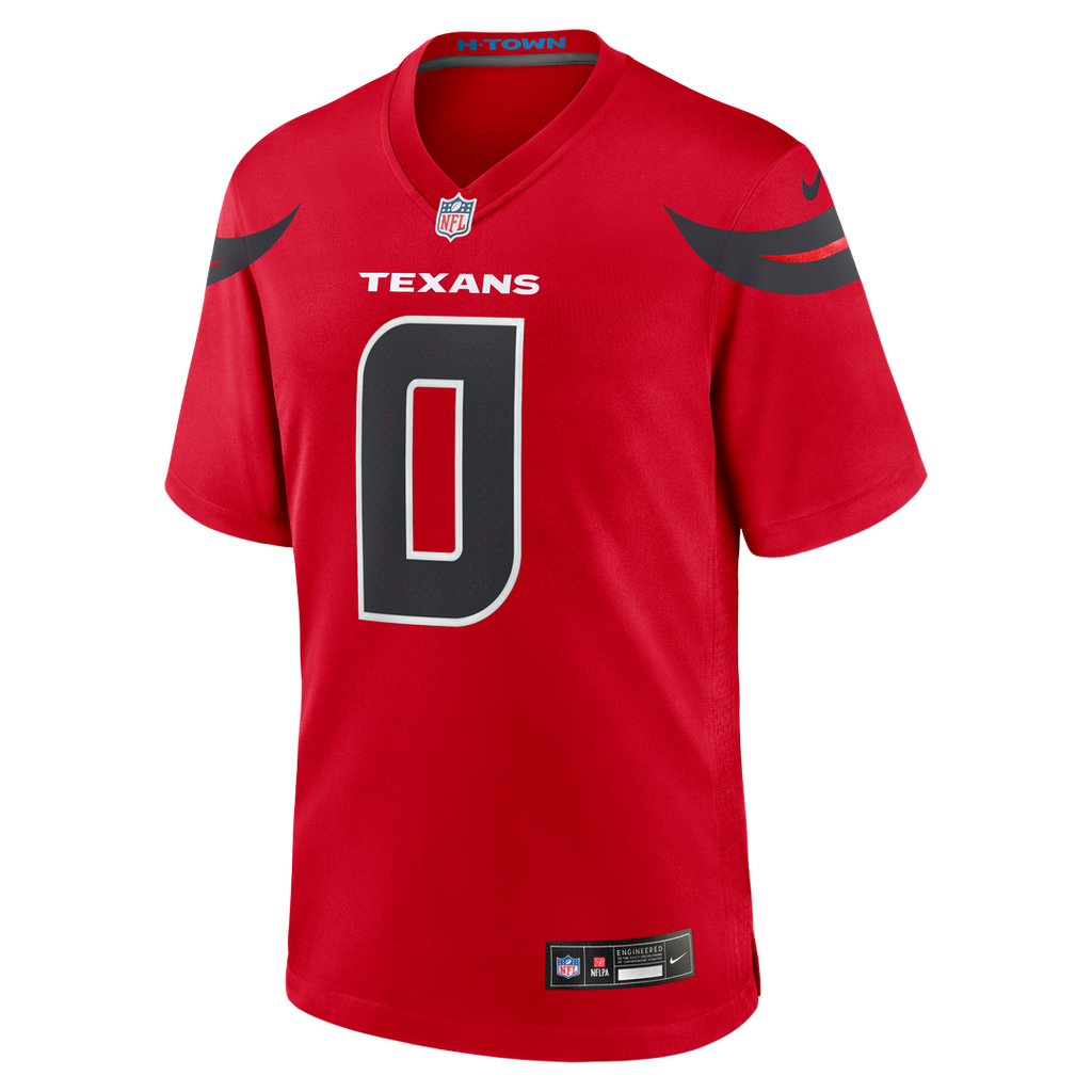 Houston Texans Azeez Al - Shaair Nike Navy Game Jersey