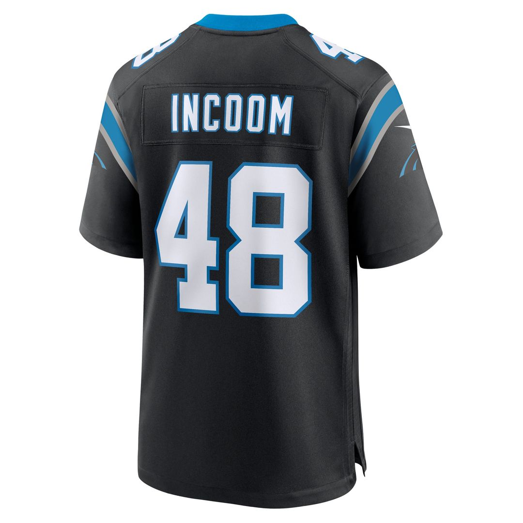 Carolina Panthers Thomas Incoom Nike Black Game Jersey