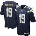 San Diego Chargers Lance Alworth Nike Navy Gridiron Classics Retired Game Jersey