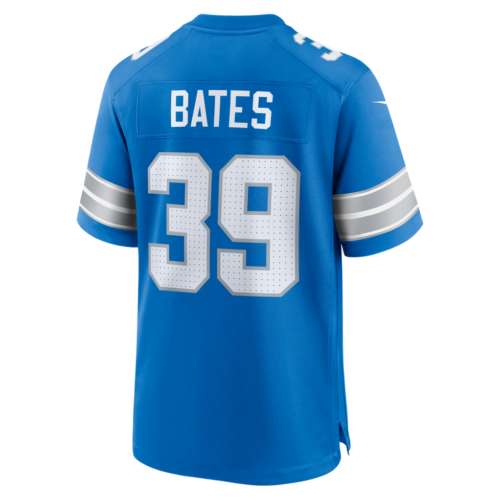 Detroit Lions Jake Bates Nike Blue Game Jersey