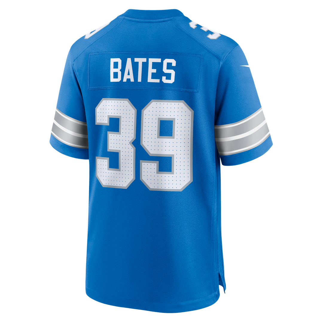 Detroit Lions Jake Bates Nike Blue Game Jersey
