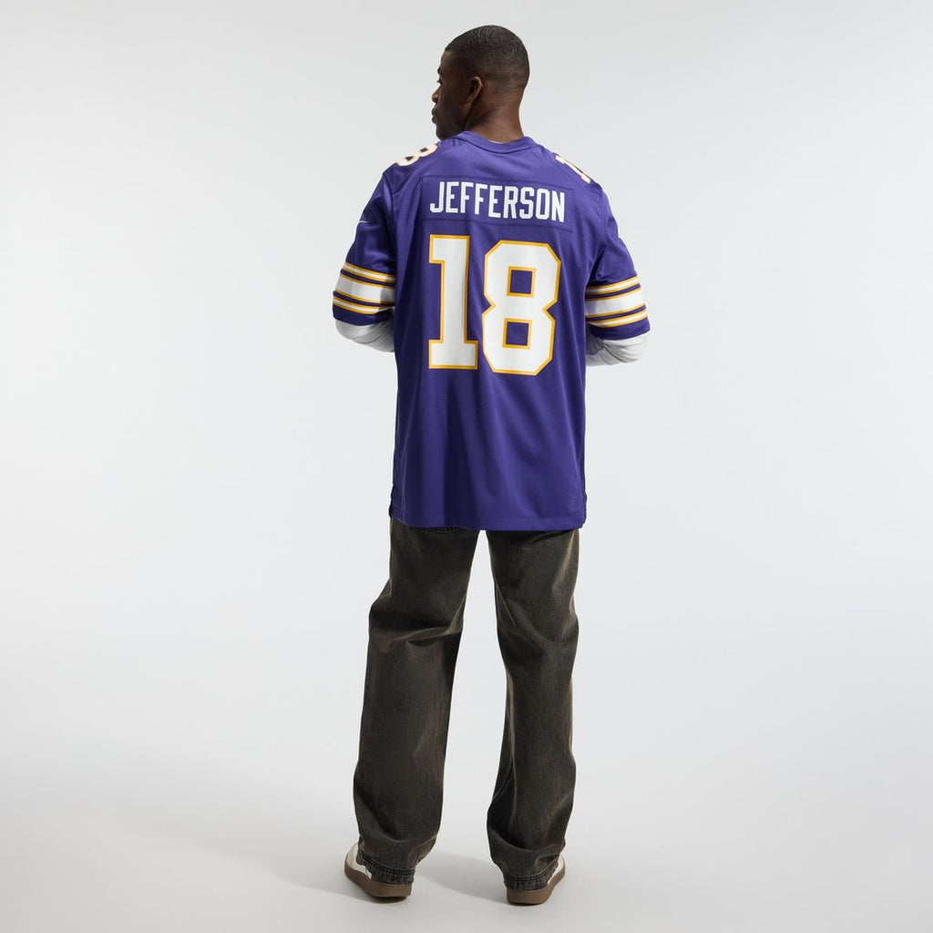 Minnesota Vikings Justin Jefferson Nike Purple Classic Game Jersey