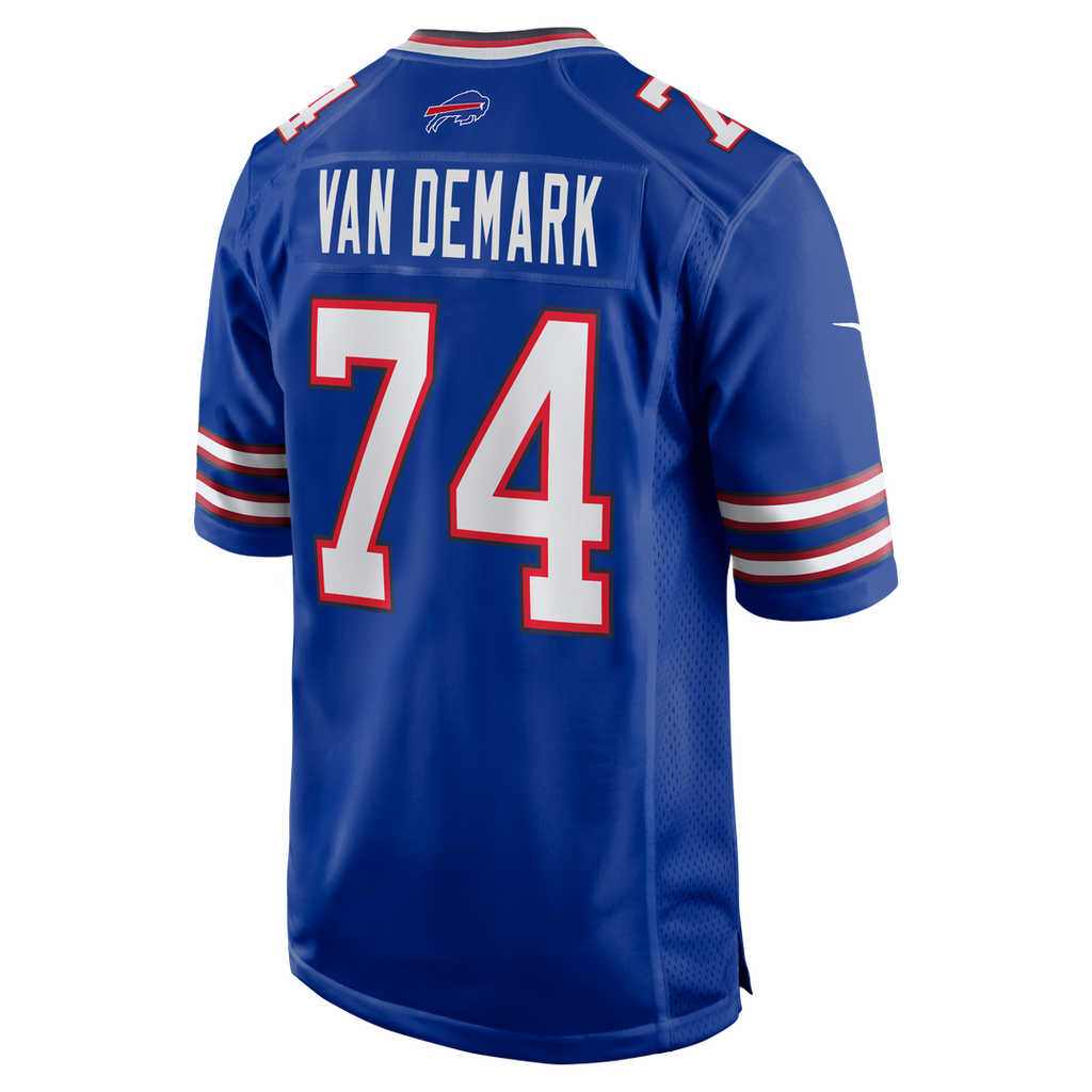 Buffalo Bills Ryan Van Demark Nike Royal Game Jersey