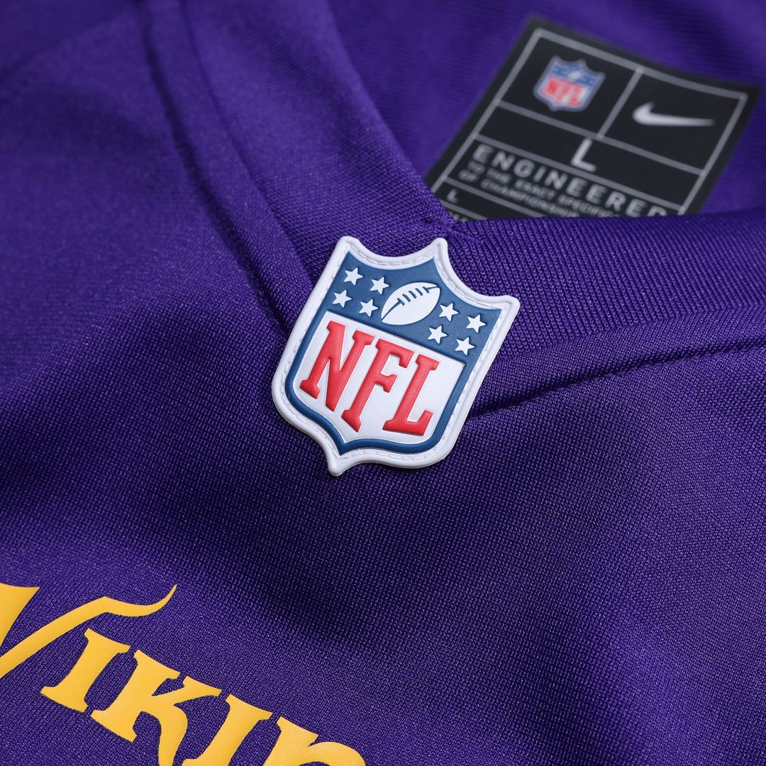 Minnesota Vikings Lewis Cine Nike Purple Game Jersey