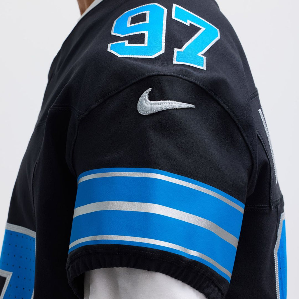 Detroit Lions Aidan Hutchinson Nike Black Alternate Vapor FUSE Elite Jersey