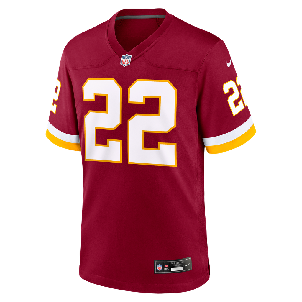 Washington Commanders Jacory Croskey - Merritt Nike White Game Super Bowl Era Jersey