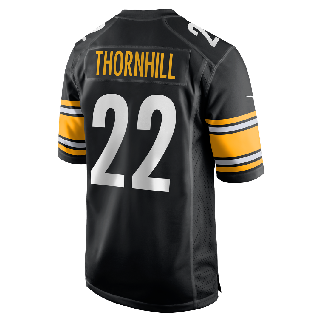 Pittsburgh Steelers Juan Thornhill Nike Black Game Jersey