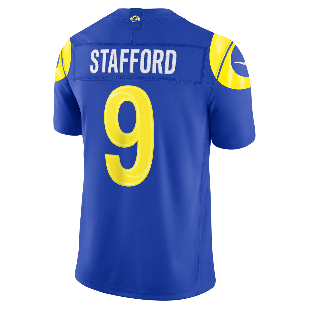 Los Angeles Rams Matthew Stafford Nike White Vapor FUSE Stitched Limited Jersey