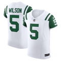 New York Jets Garrett Wilson Nike White Classic Alternate Vapor FUSE Elite Jersey