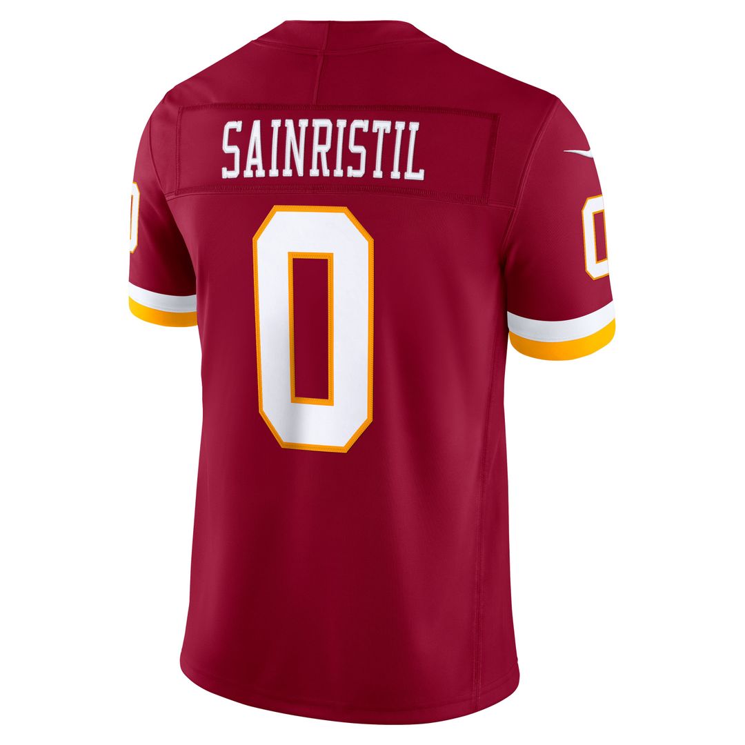 Washington Commanders Mike Sainristil Nike Burgundy Team Vapor FUSE Stitched Limited Jersey