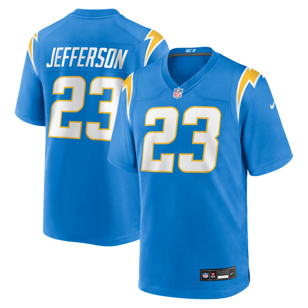 Los Angeles Chargers Tony Jefferson Nike Powder Blue Game Jersey