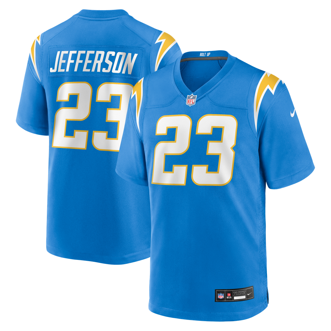 Los Angeles Chargers Tony Jefferson Nike Powder Blue Game Jersey