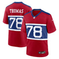 New York Giants Andrew Thomas Nike Century Red Alternate Game Jersey