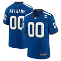 Indiana Nights Indianapolis Colts Nike Blue Alternate Custom Jersey