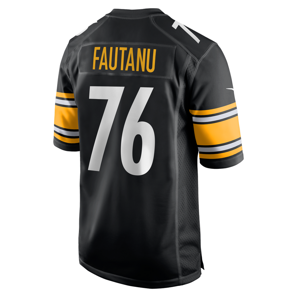 Pittsburgh Steelers Troy Fautanu Nike Black Game Jersey
