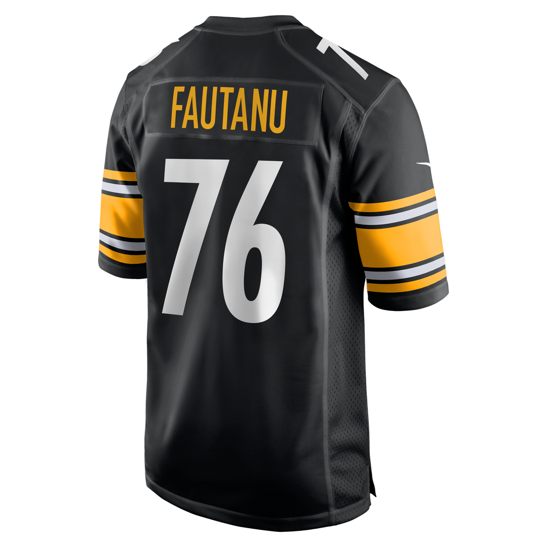 Pittsburgh Steelers Troy Fautanu Nike Black Game Jersey