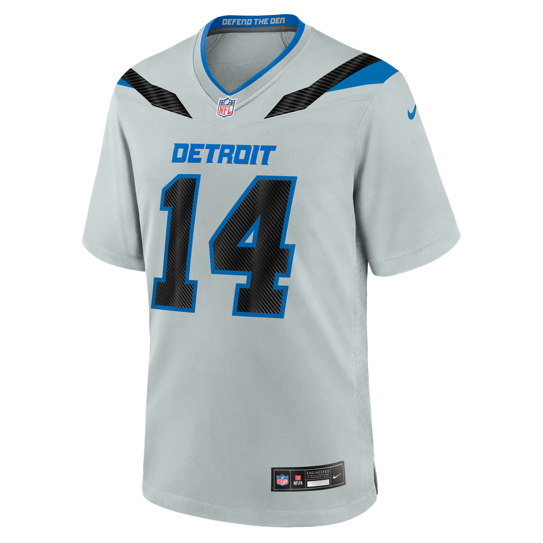 Detroit Lions Amon - Ra St. Brown Nike Silver 2026 Rivalries Collection Game Jersey