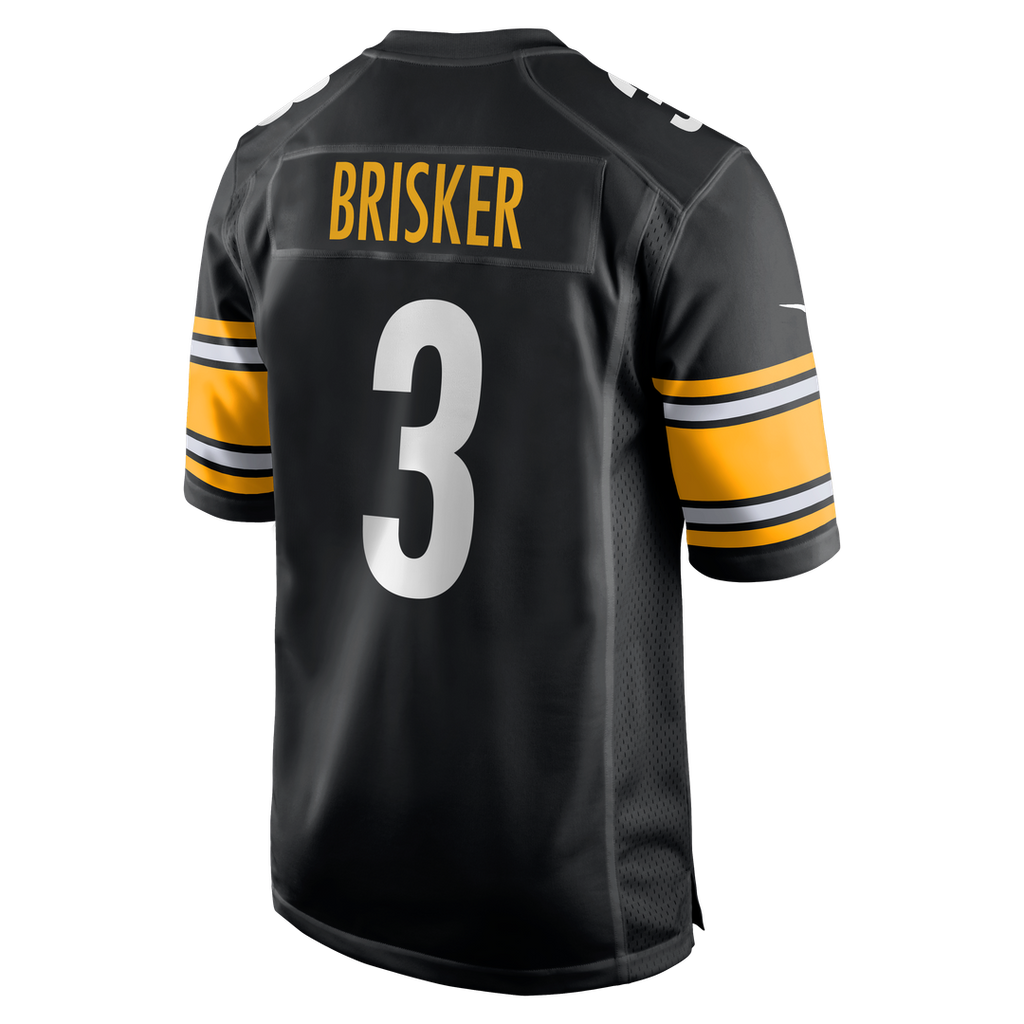 Pittsburgh Steelers Jaquan Brisker Nike Black Game Jersey
