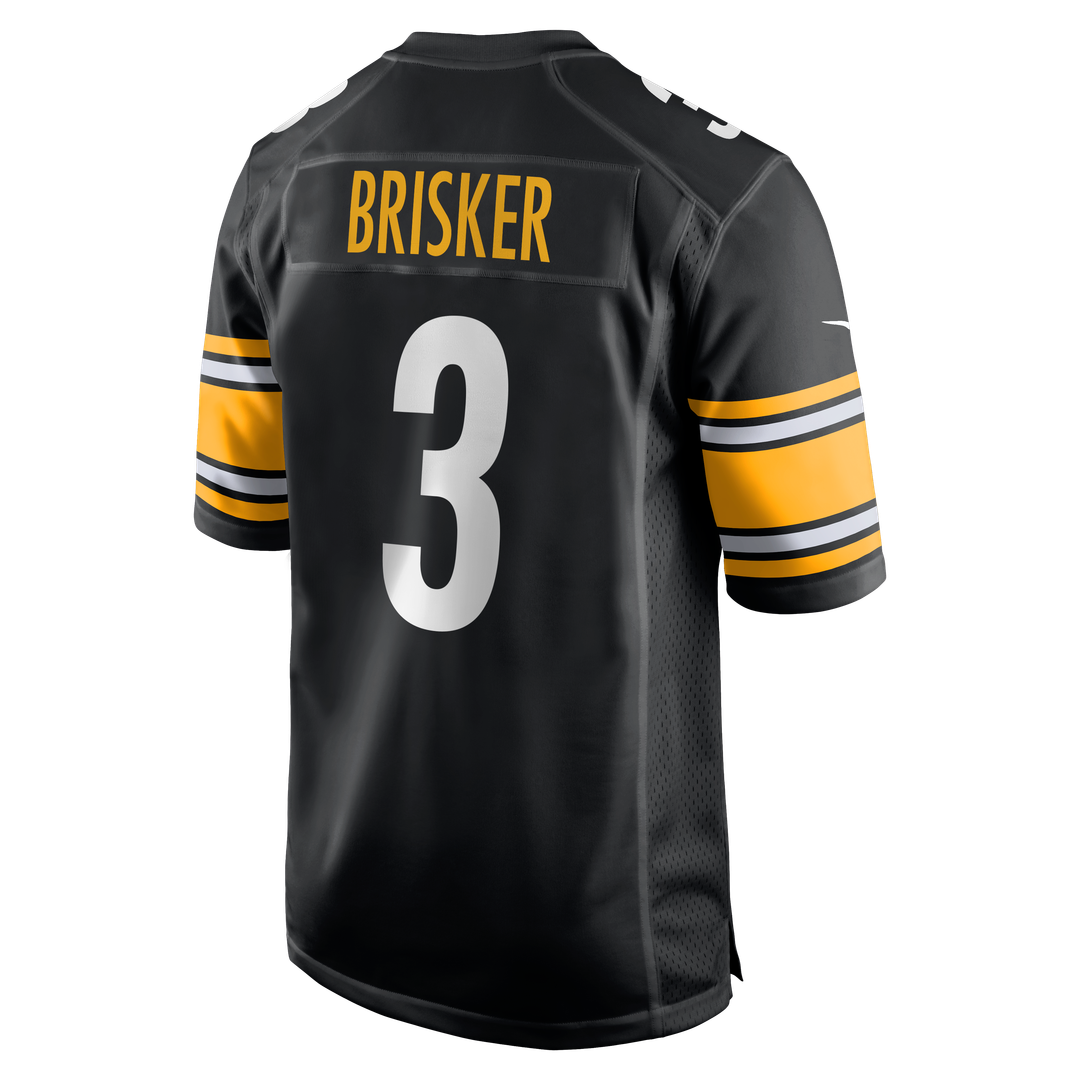 Pittsburgh Steelers Jaquan Brisker Nike Black Game Jersey