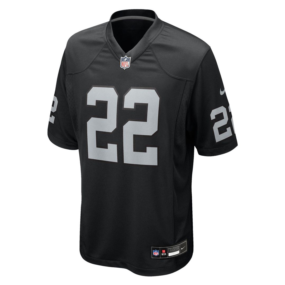 Las Vegas Raiders Eric Stokes Nike Black Game Jersey
