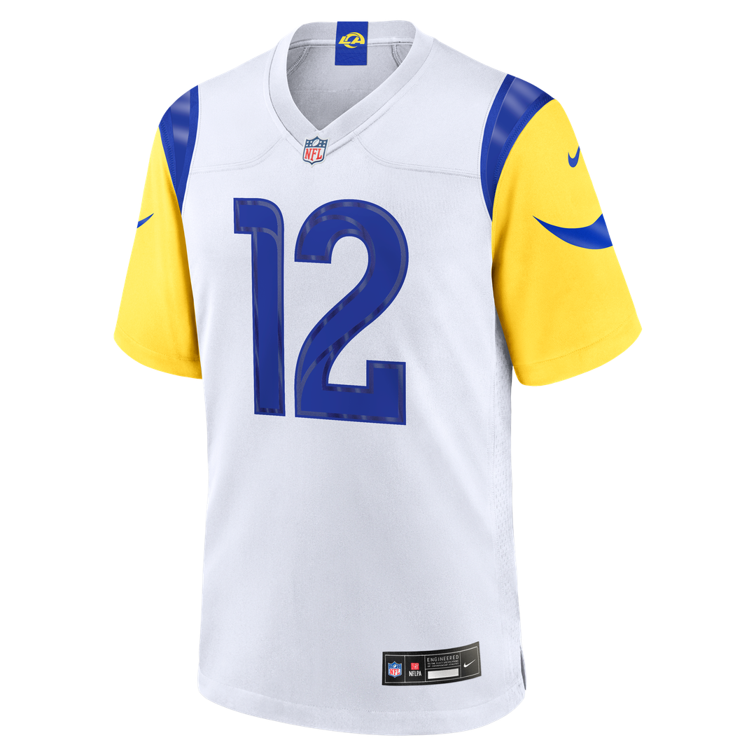 Los Angeles Rams Puka Nacua Nike White White Game Jersey