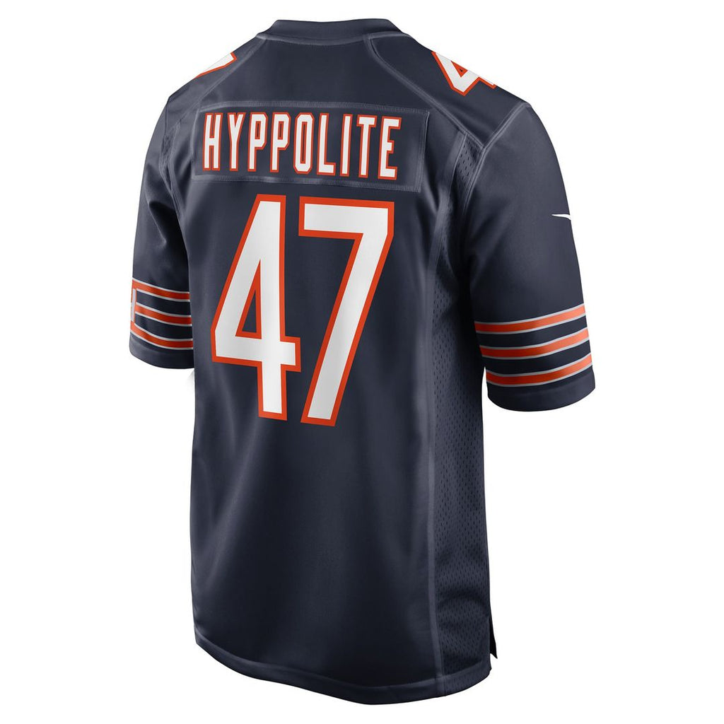 Chicago Bears Ruben Hyppolite II Nike Navy Game Jersey