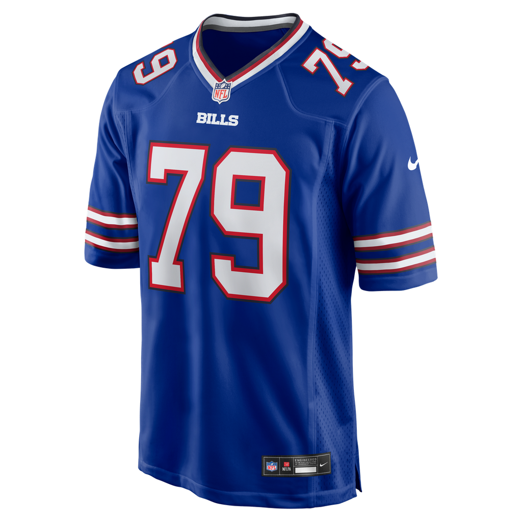 Buffalo Bills Ruben Brown Nike Royal Retired Player Game Jersey