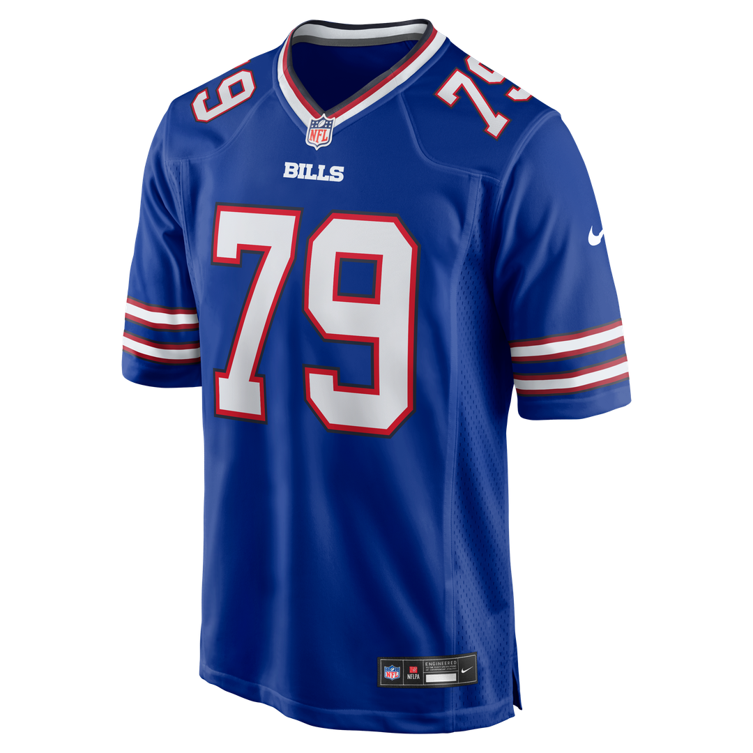 Buffalo Bills Ruben Brown Nike Royal Retired Player Game Jersey