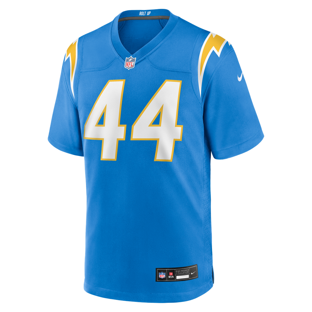 Los Angeles Chargers Scott Matlock Nike Powder Blue Game Jersey