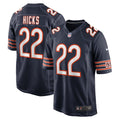 Chicago Bears Elijah Hicks Nike Navy Game Jersey