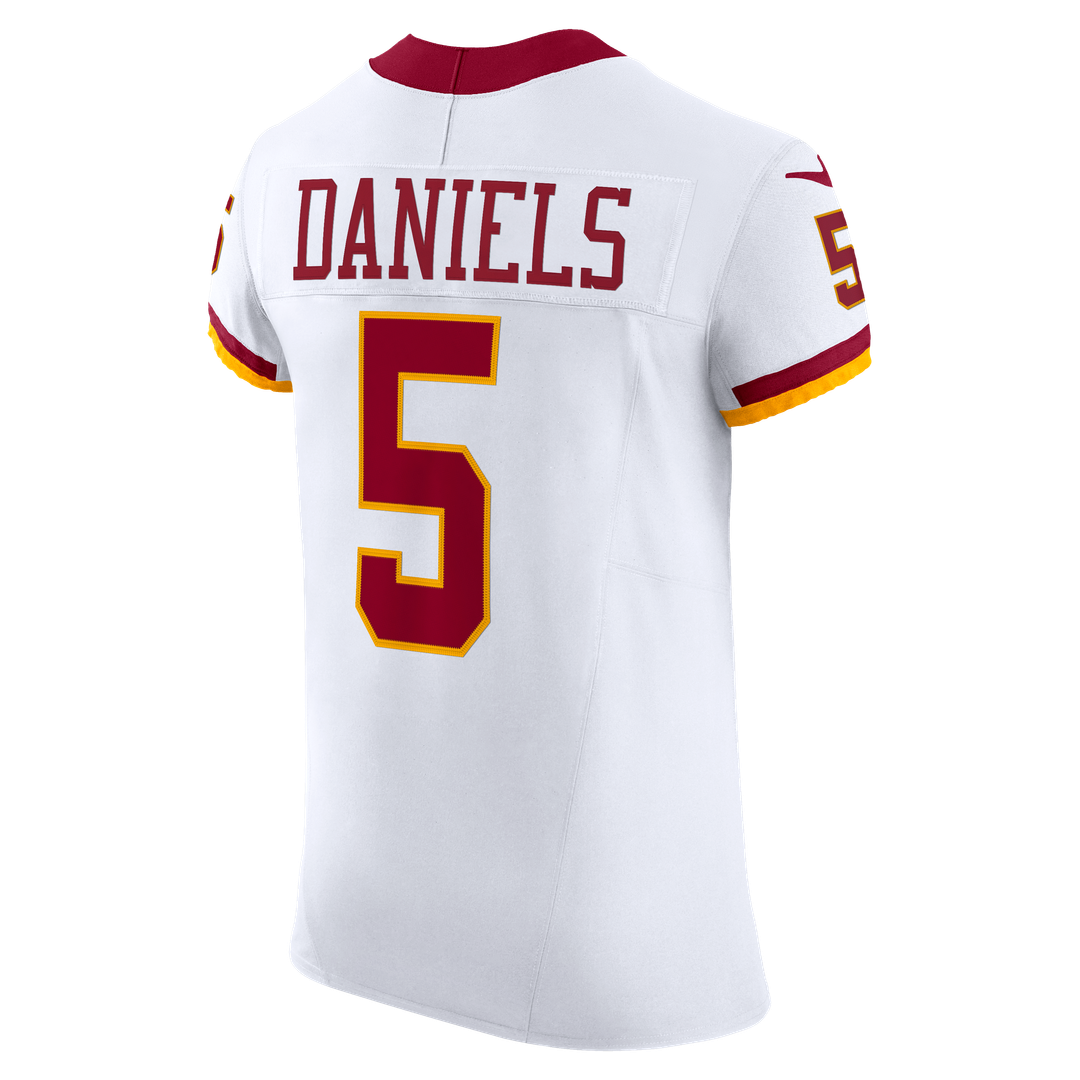 Washington Commanders Jayden Daniels Nike White Alternate 2 Super Bowl Era Vapor FUSE Elite Jersey