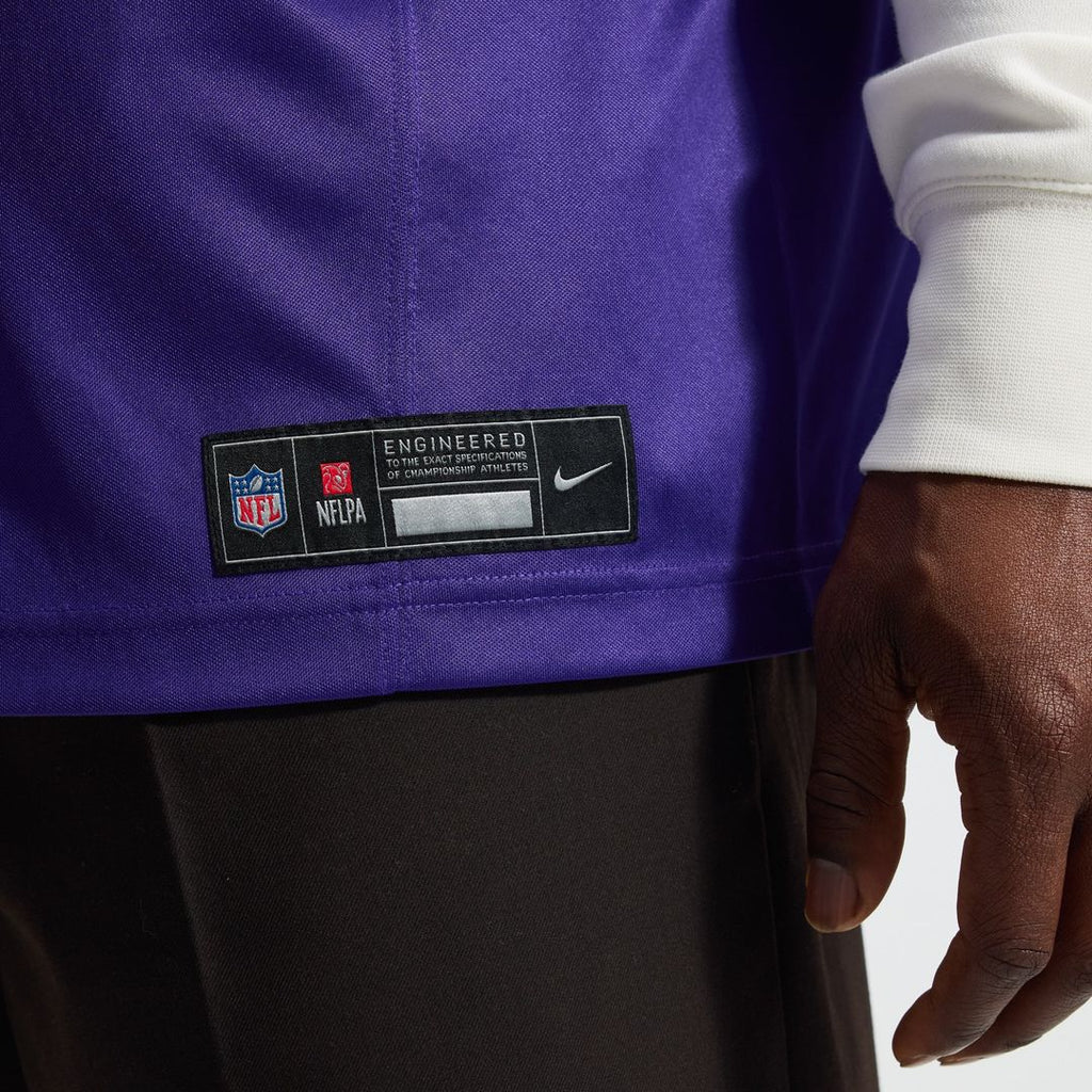 Minnesota Vikings Justin Jefferson Nike White Alternate Vapor FUSE Stitched Limited Jersey